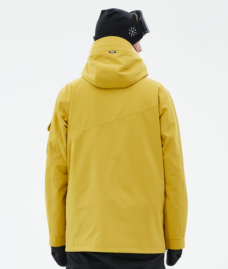 Dope Adept Snowboardjakke Herre Yellow, Bilde 6 av 9