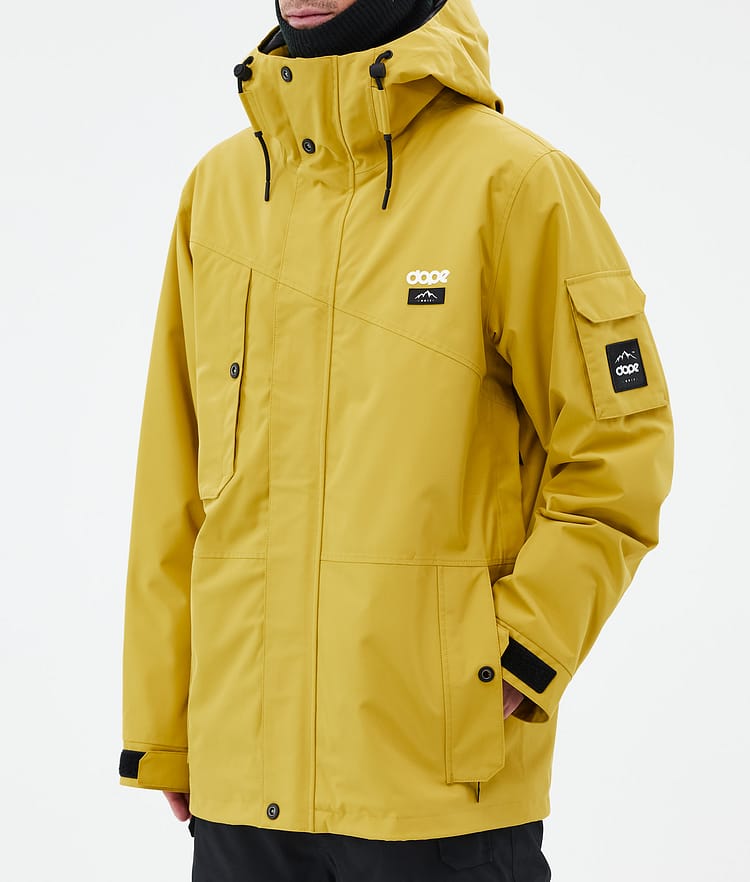 Dope Adept Snowboardjakke Herre Yellow, Bilde 7 av 9