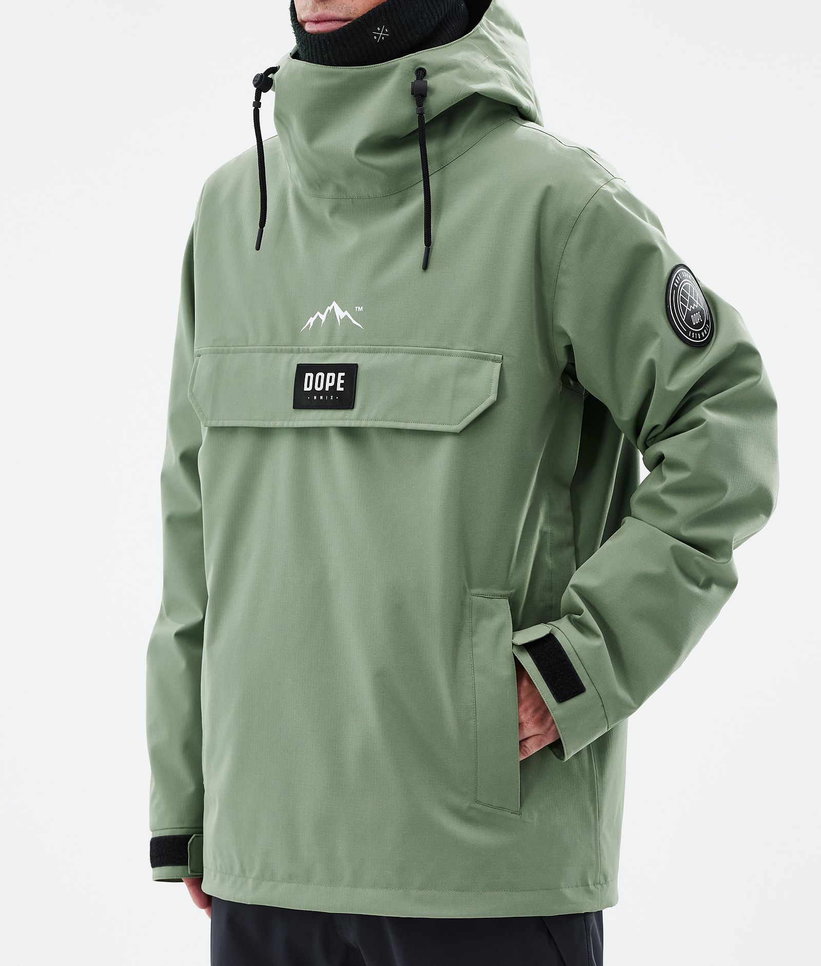 Dope Blizzard Snowboardjakke Herre Moss Green, Bilde 7 av 8