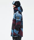 Dope Blizzard Snowboardjakke Herre Shards Burgundy Blue, Bilde 5 av 8