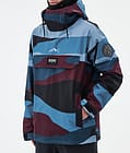 Dope Blizzard Snowboardjakke Herre Shards Burgundy Blue, Bilde 7 av 8