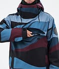 Dope Blizzard Skijakke Herre Shards Burgundy Blue, Bilde 8 av 8