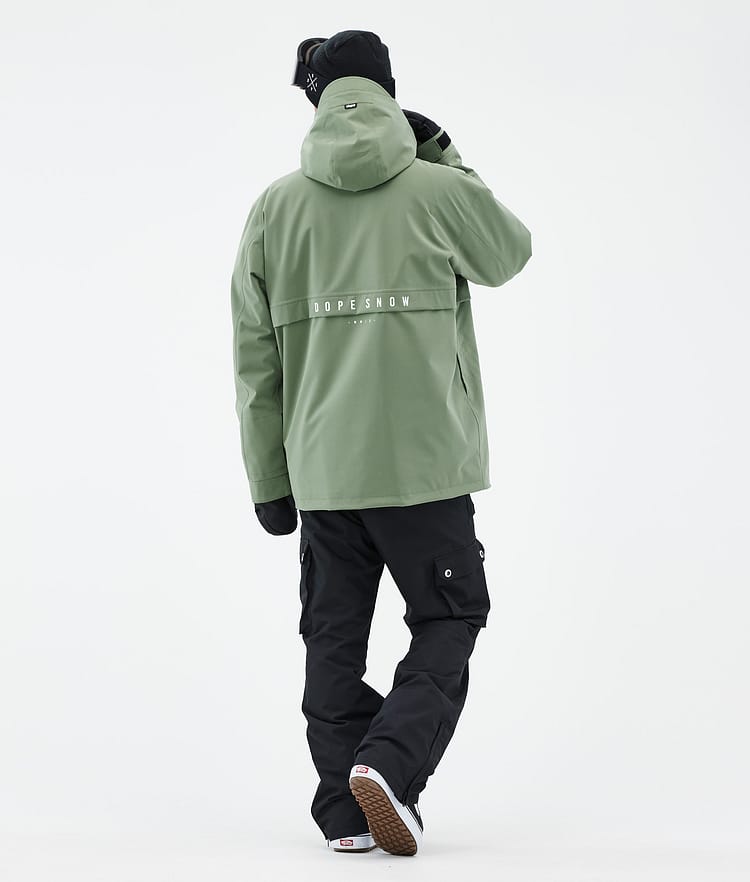 Dope Legacy Snowboardjakke Herre Moss Green, Bilde 4 av 8