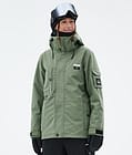 Dope Adept W Snowboardjakke Dame Moss Green, Bilde 1 av 9