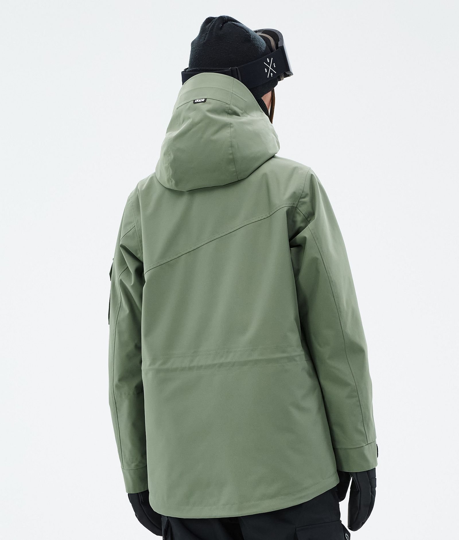 Dope Adept W Skijakke Dame Moss Green, Bilde 6 av 9