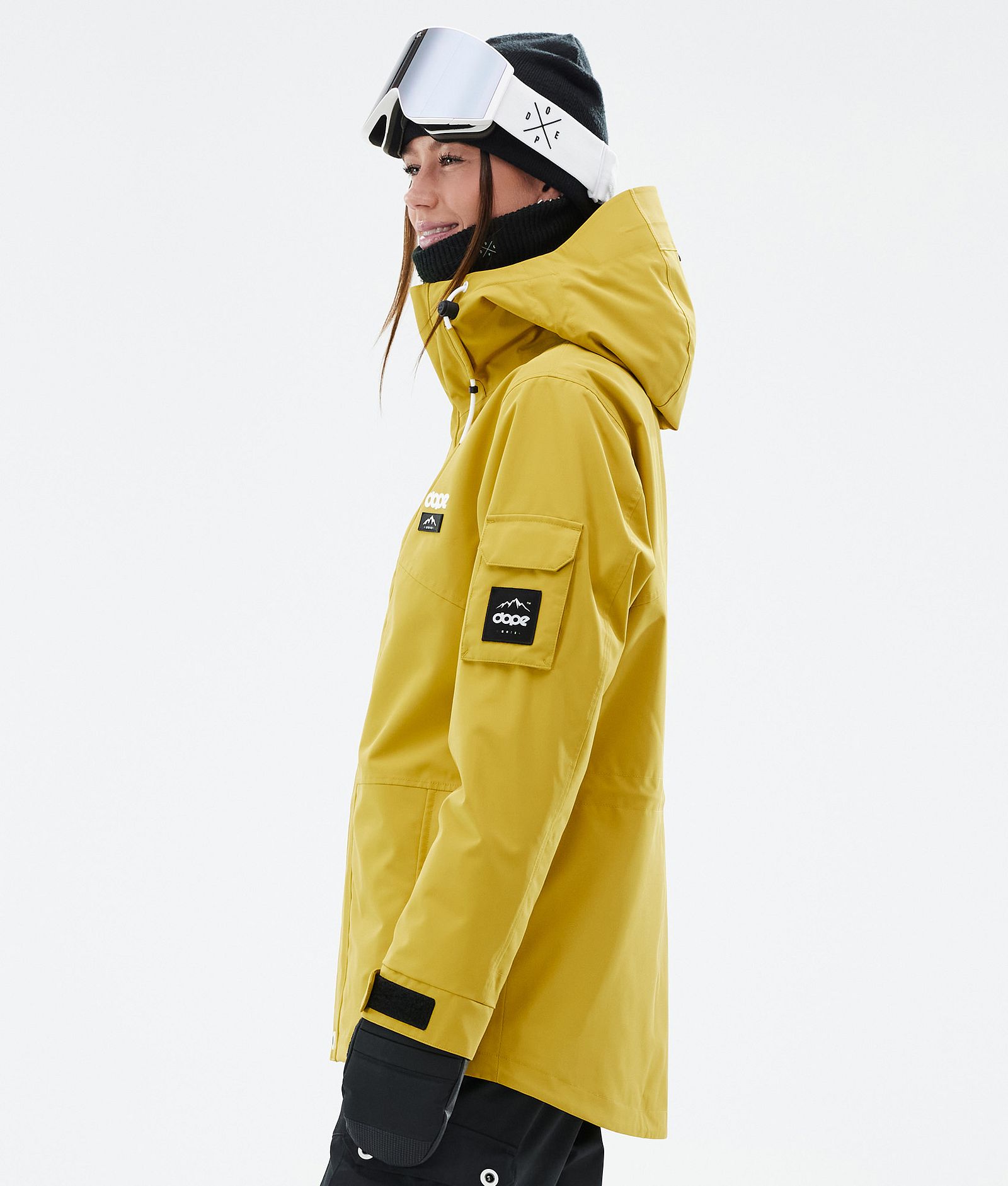 Dope Adept W Snowboardjakke Dame Yellow, Bilde 5 av 9