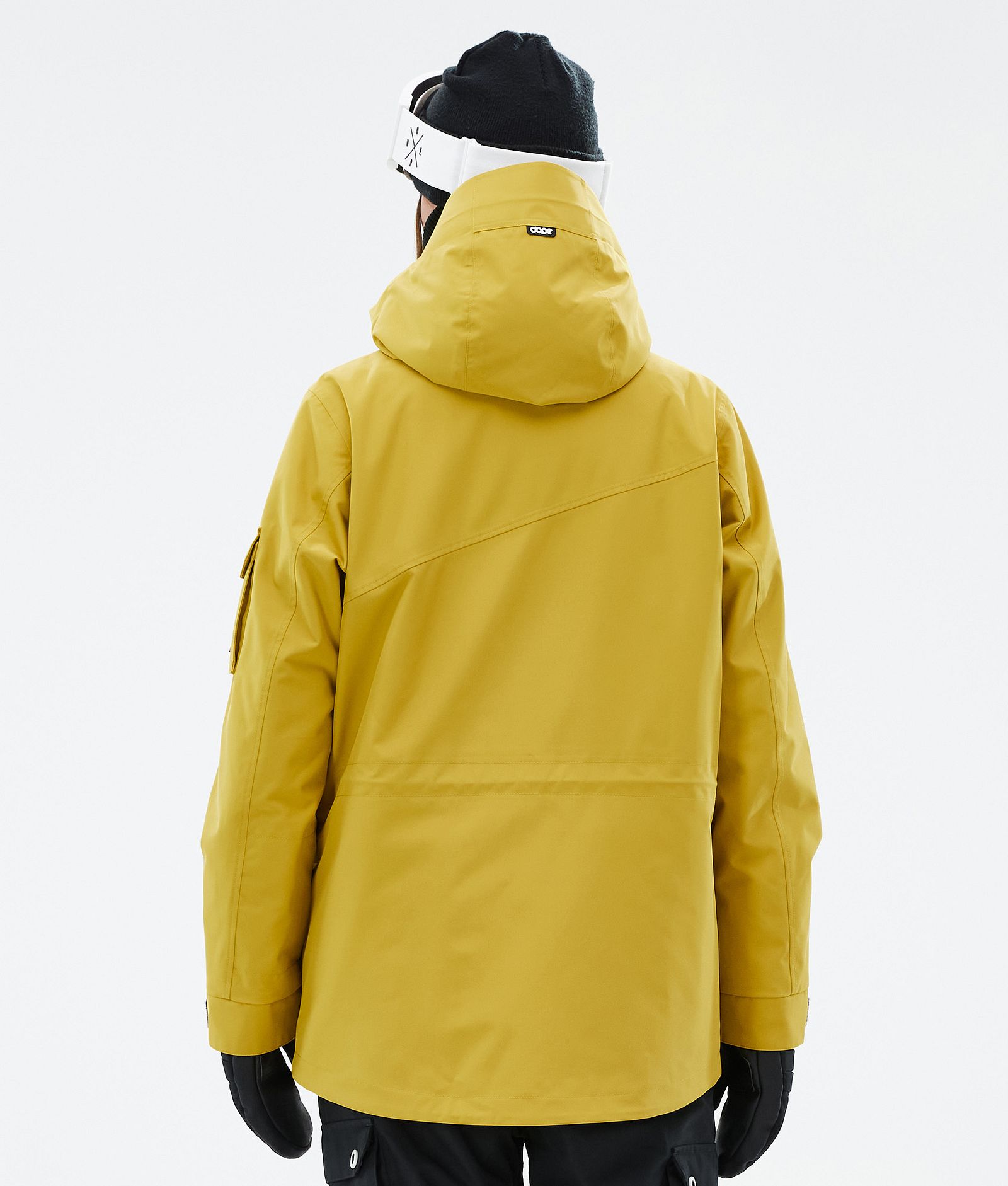 Dope Adept W Snowboardjakke Dame Yellow, Bilde 6 av 9