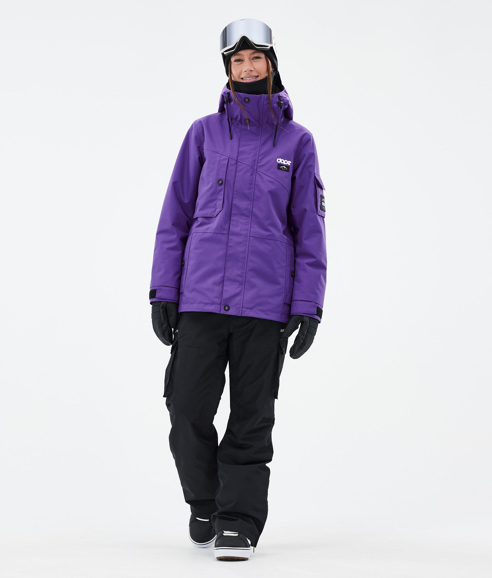 Dope Adept W Snowboardjakke Dame Vivid Purple, Bilde 2 av 9