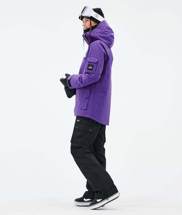 Dope Adept W Snowboardjakke Dame Vivid Purple, Bilde 3 av 9