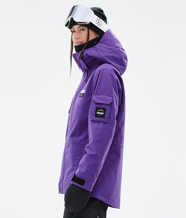 Dope Adept W Skijakke Dame Vivid Purple, Bilde 5 av 9