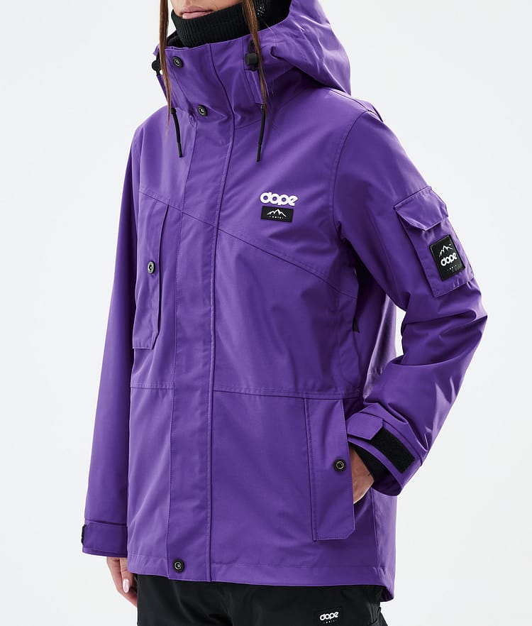 Dope Adept W Snowboardjakke Dame Vivid Purple, Bilde 7 av 9