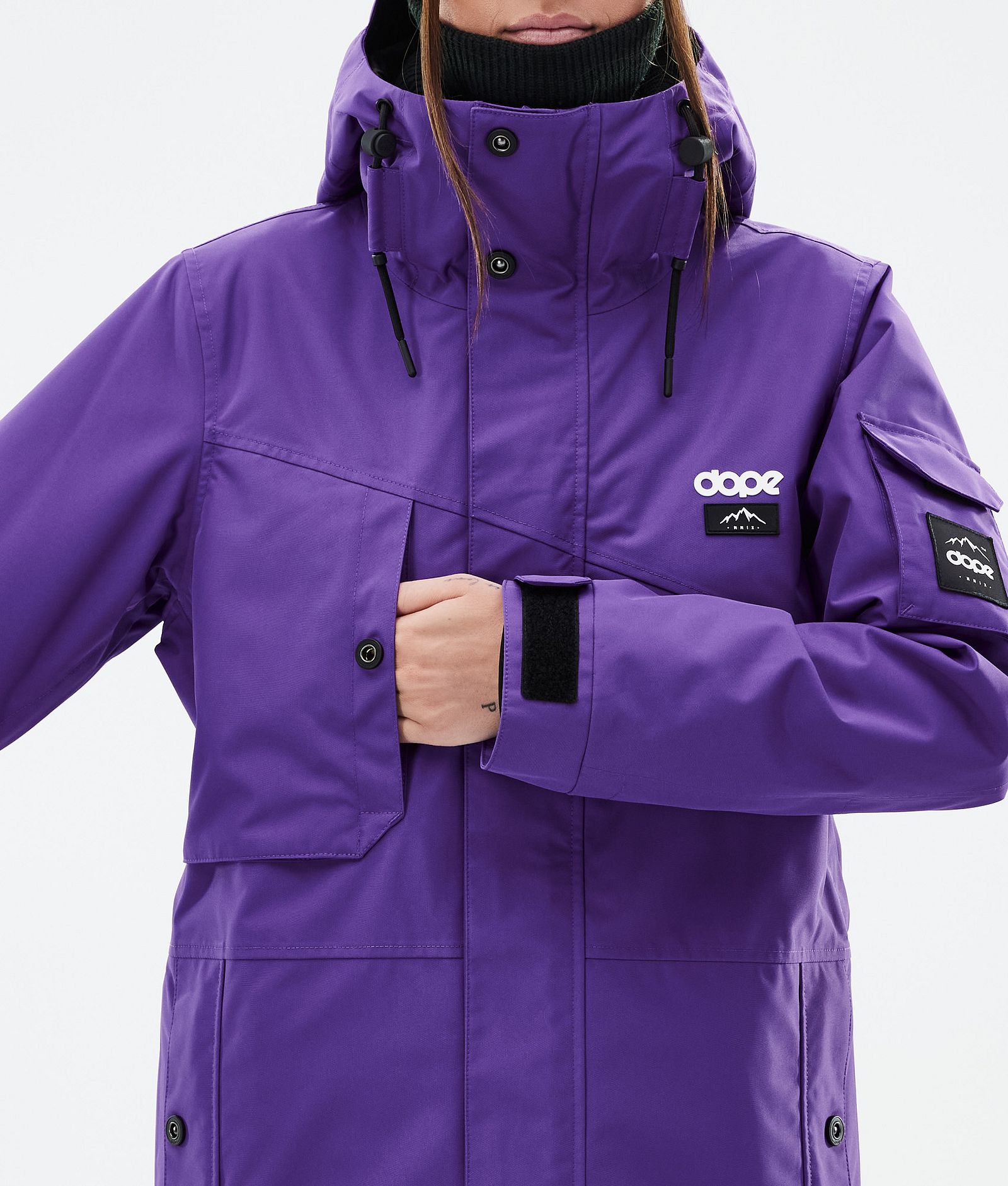 Dope Adept W Snowboardjakke Dame Vivid Purple, Bilde 8 av 9