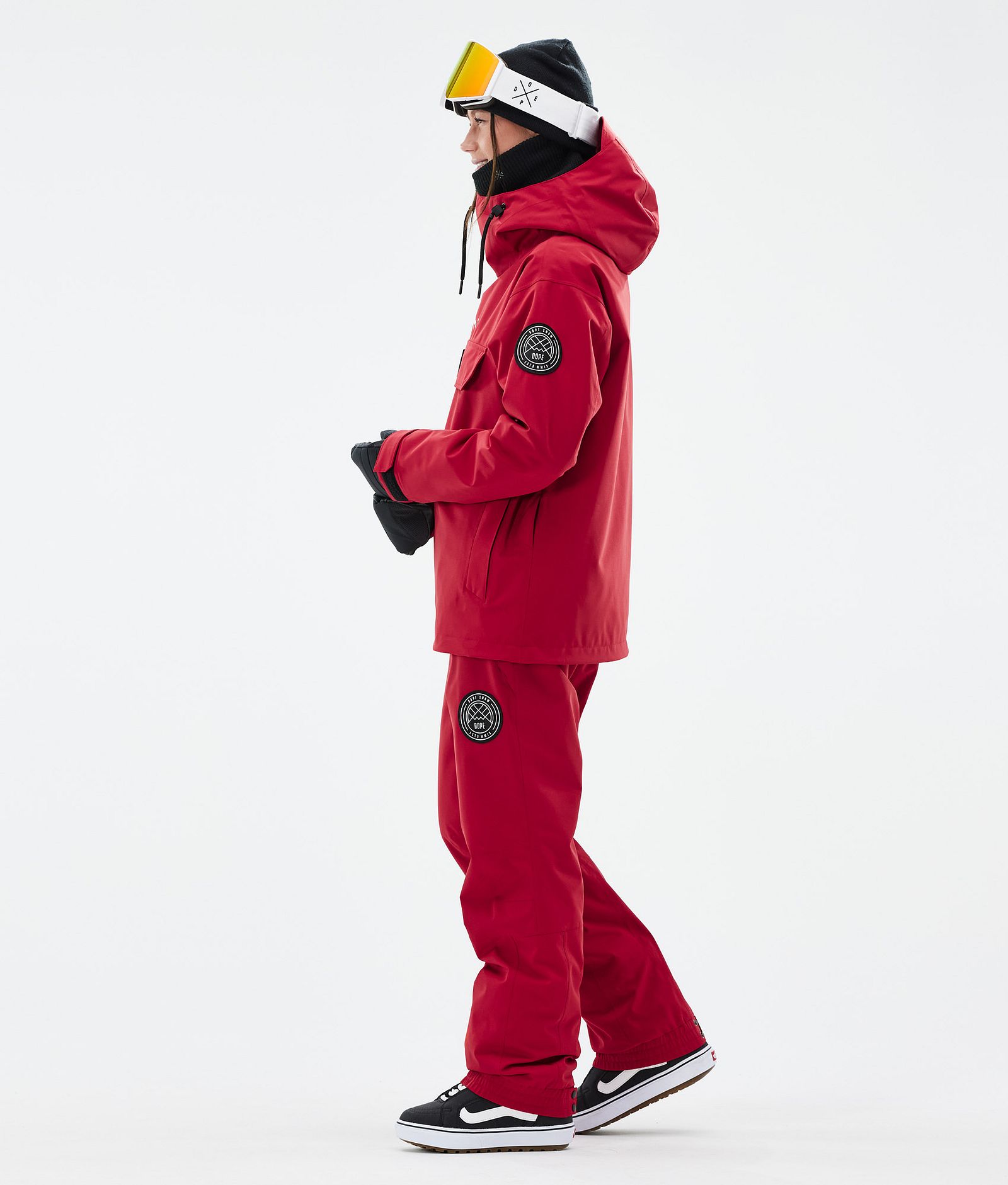 Dope Blizzard W Snowboardjakke Dame Deep Red, Bilde 3 av 8