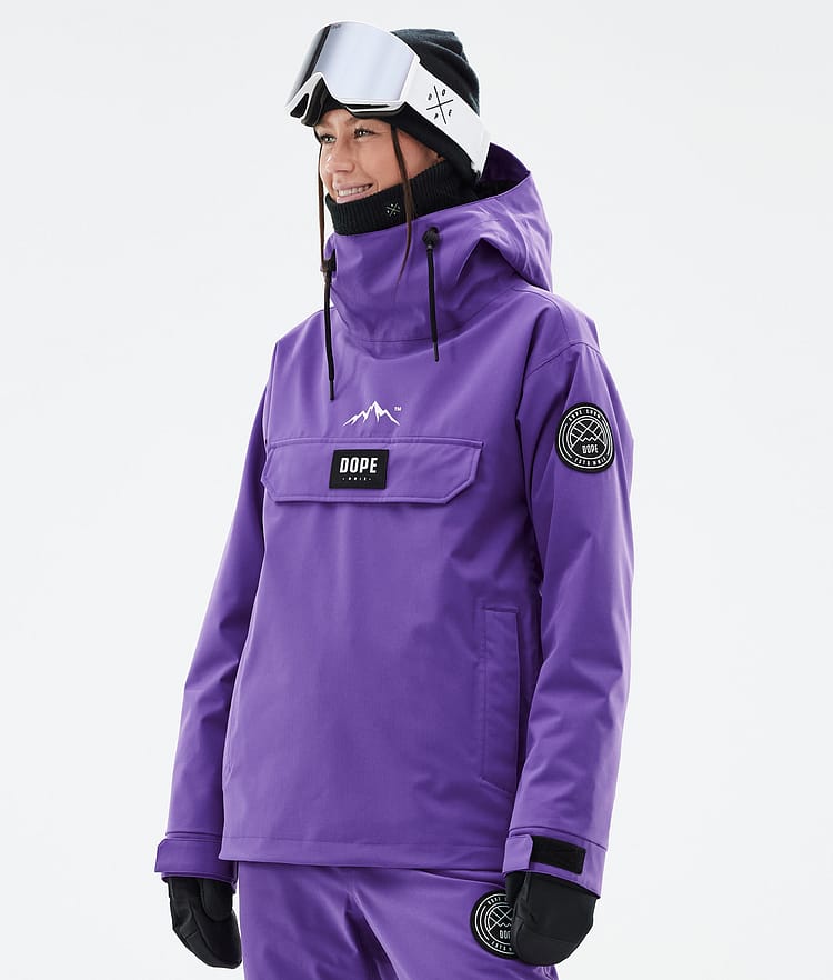 Dope Blizzard W Skijakke Dame Vivid Purple, Bilde 1 av 8