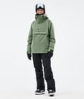 Dope Legacy W Snowboardjakke Dame Moss Green, Bilde 2 av 8