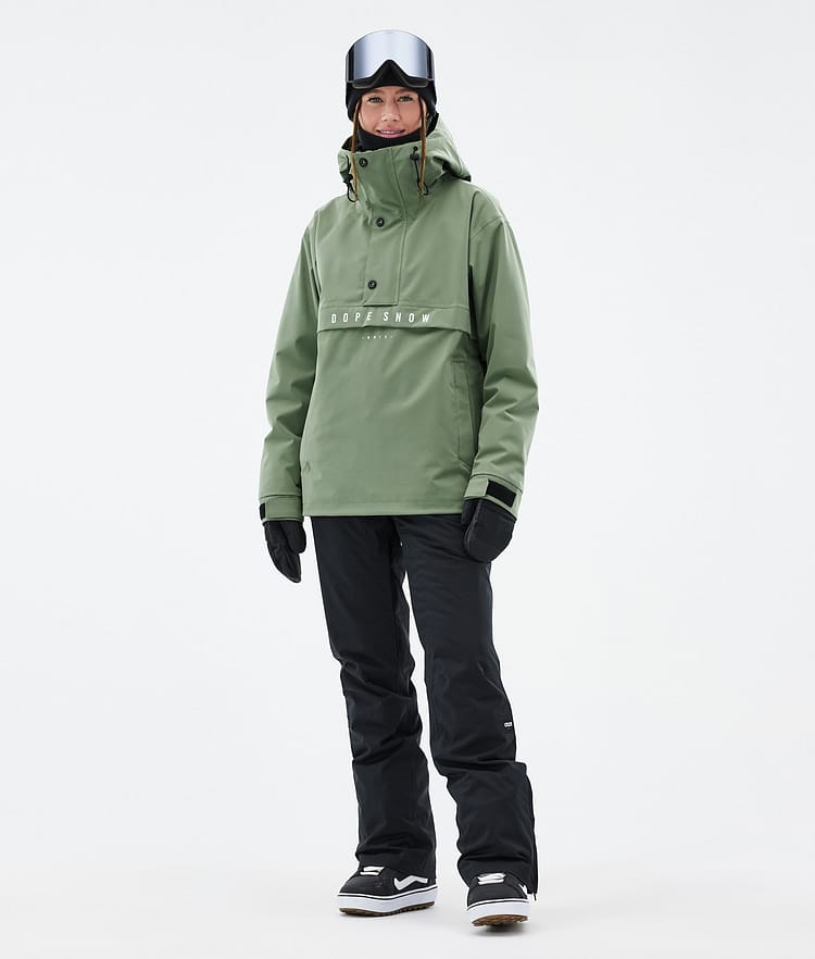 Dope Legacy W Snowboardjakke Dame Moss Green, Bilde 2 av 8