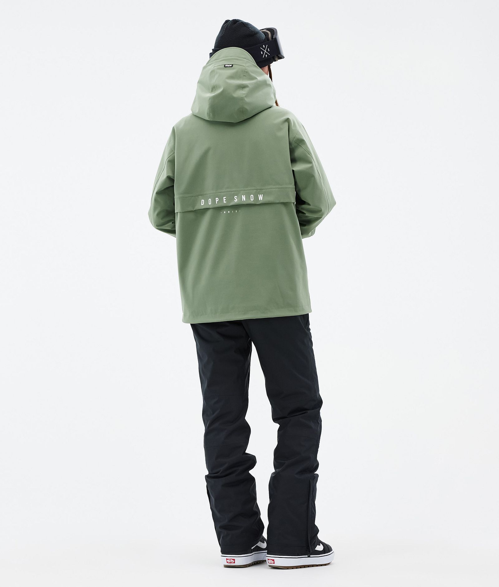 Dope Legacy W Snowboardjakke Dame Moss Green, Bilde 4 av 8