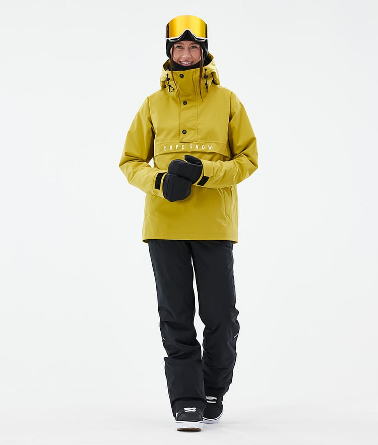 Dope Legacy W Snowboardjakke Dame Yellow, Bilde 2 av 8