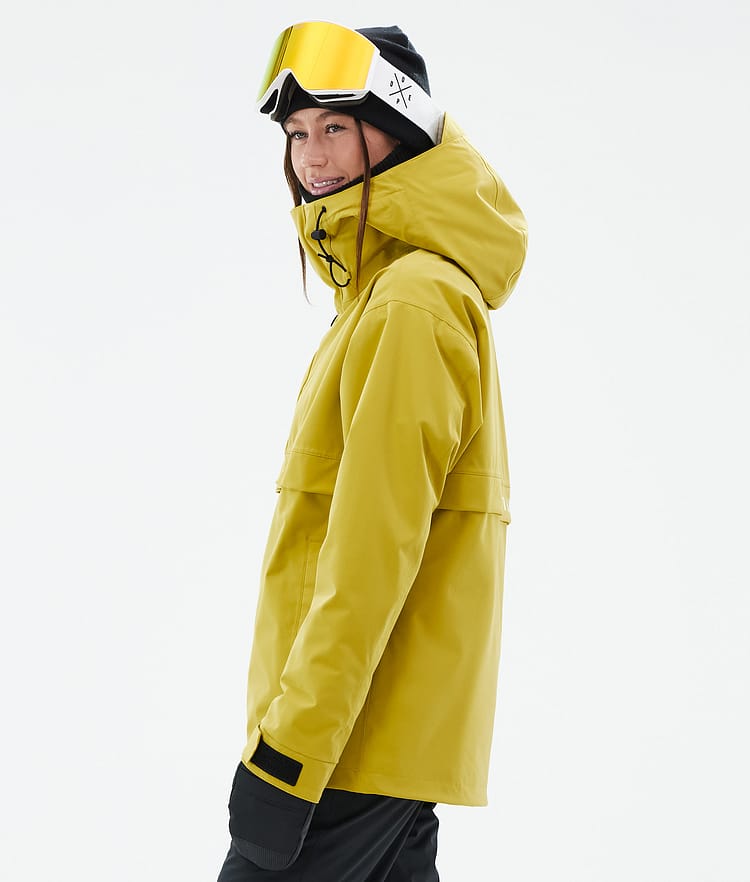 Dope Legacy W Snowboardjakke Dame Yellow, Bilde 5 av 8