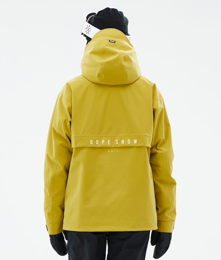 Dope Legacy W Skijakke Dame Yellow, Bilde 6 av 8