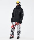 Dope Iconic Skibukse Herre Spray Black Red, Bilde 2 av 7