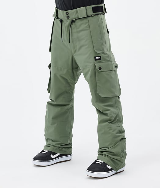 Dope Iconic Snowboardbukse Herre Moss Green