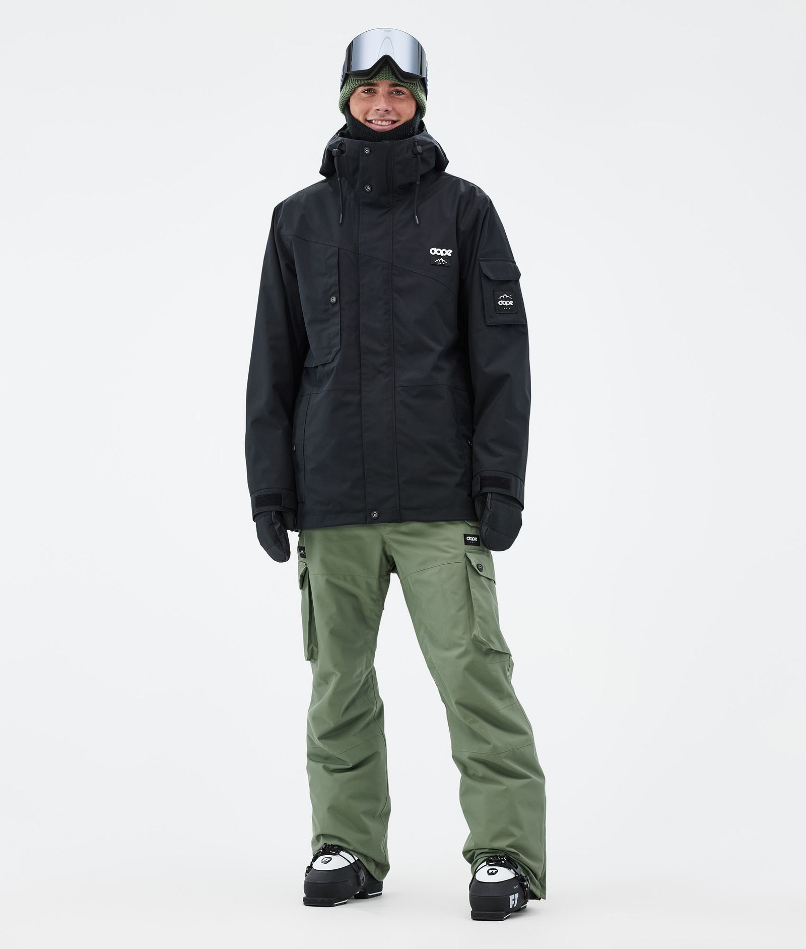 Dope Iconic Skibukse Herre Moss Green, Bilde 2 av 7