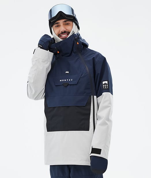 Montec Doom Snowboardjakke Herre Dark Blue/Black/Light Grey