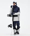 Montec Doom Snowboardjakke Herre Dark Blue/Black/Light Grey, Bilde 3 av 11