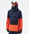 Montec Doom Snowboardjakke Herre Dark Blue/Black/Orange, Bilde 1 av 11