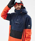 Montec Doom Snowboardjakke Herre Dark Blue/Black/Orange, Bilde 2 av 11