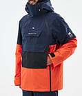 Montec Doom Skijakke Herre Dark Blue/Black/Orange, Bilde 8 av 11