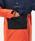 Montec Doom Skijakke Herre Dark Blue/Black/Orange, Bilde 9 av 11