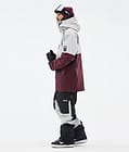 Montec Doom Snowboardjakke Herre Light Grey/Black/Burgundy, Bilde 4 av 11