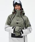 Montec Doom W Snowboardjakke Dame Greenish/Black/Light Grey, Bilde 2 av 11