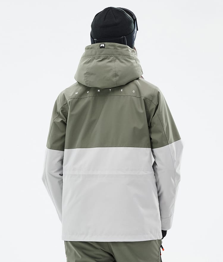 Montec Doom W Snowboardjakke Dame Greenish/Black/Light Grey, Bilde 7 av 11