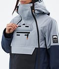 Montec Doom W Snowboardjakke Dame Soft Blue/Black/Dark Blue, Bilde 10 av 11