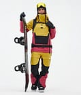 Montec Doom W Snowboardjakke Dame Yellow/Black/Light Red, Bilde 3 av 11