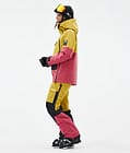 Montec Doom W Skijakke Dame Yellow/Black/Light Red, Bilde 4 av 11