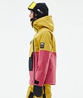 Montec Doom W Snowboardjakke Dame Yellow/Black/Light Red, Bilde 6 av 11