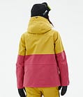 Montec Doom W Skijakke Dame Yellow/Black/Light Red, Bilde 7 av 11