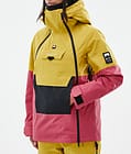 Montec Doom W Snowboardjakke Dame Yellow/Black/Light Red, Bilde 8 av 11