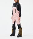 Montec Fawk W Skibukse Dame Soft Pink/Black/Fatigue