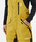 Montec Fawk W Snowboardbukse Dame Yellow/Black, Bilde 5 av 7