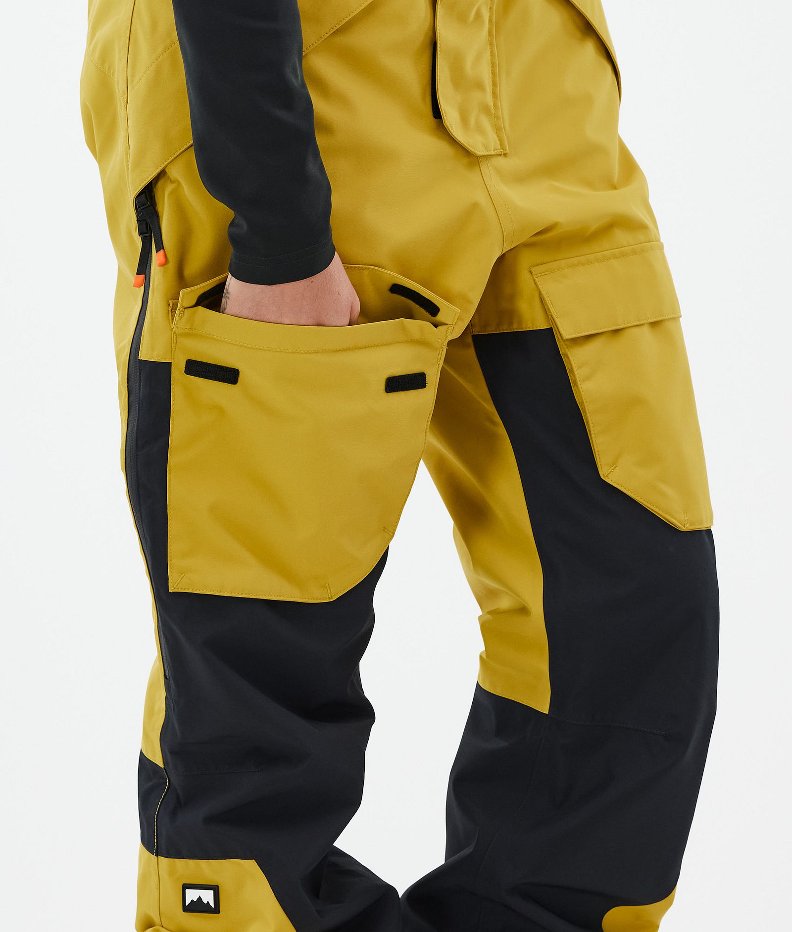 Montec Fawk W Snowboardbukse Dame Yellow/Black, Bilde 7 av 7