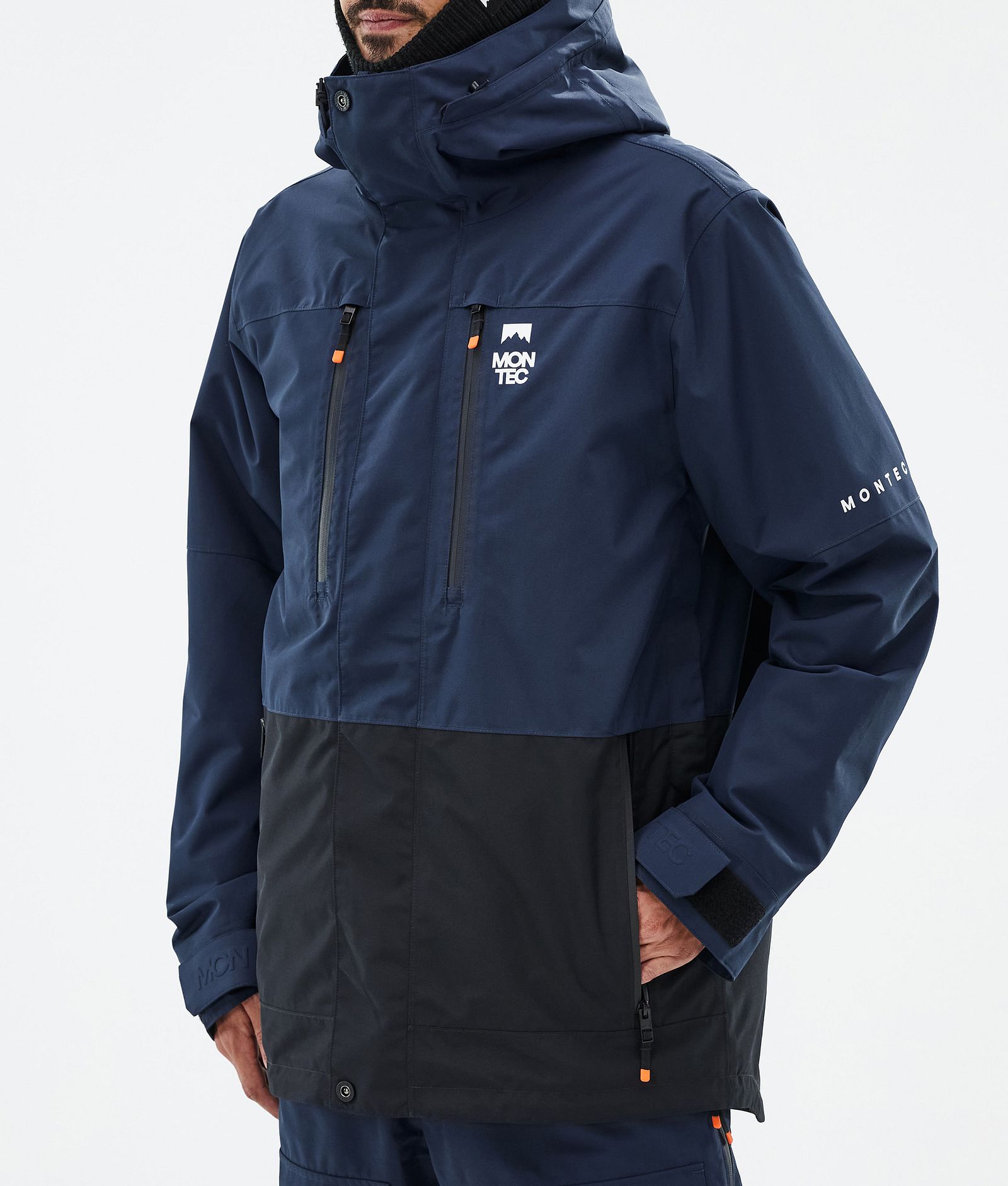 Montec Fawk Snowboardjakke Herre Dark Blue/Black, Bilde 8 av 10