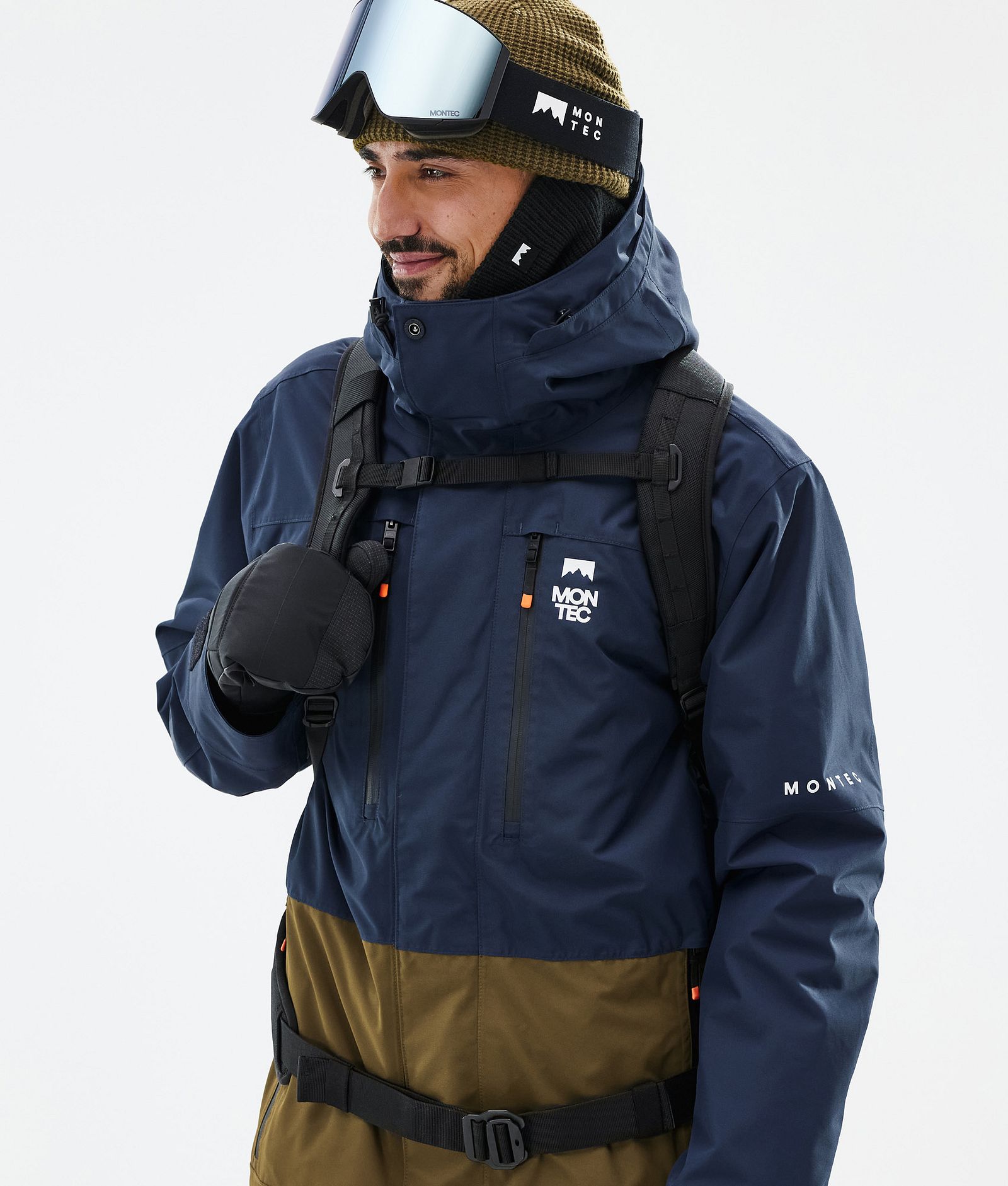 Montec Fawk Snowboardjakke Herre Dark Blue/Fatigue, Bilde 2 av 10