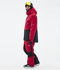 Montec Fawk Snowboardjakke Herre Deep Red/Black, Bilde 4 av 10