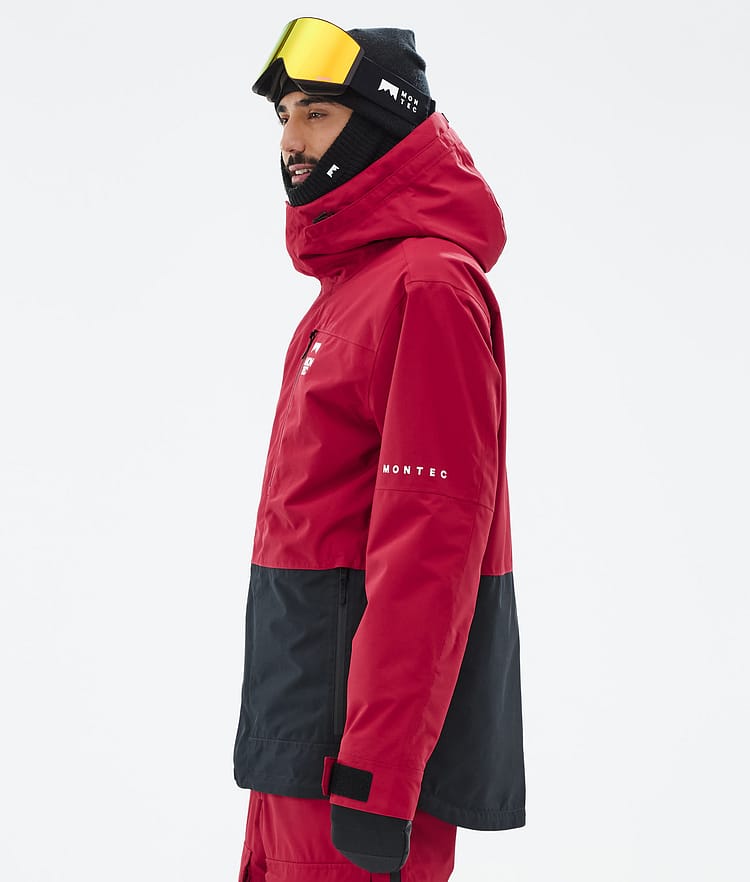 Montec Fawk Snowboardjakke Herre Deep Red/Black, Bilde 6 av 10