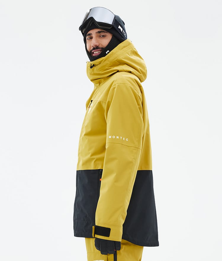 Montec Fawk Snowboardjakke Herre Yellow/Black, Bilde 6 av 10